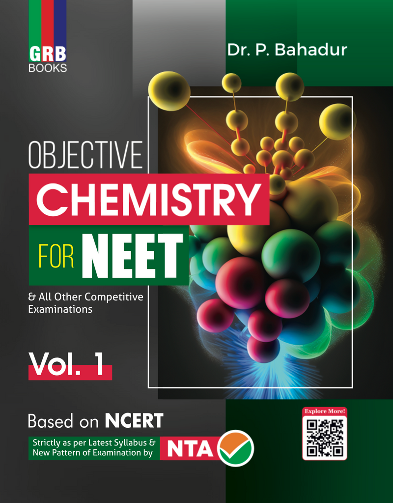 GRB Objective Chemistry (Vol.1 & Vol. 2) For NEET & All Other Competitive Examinations || Strictly Accordance to NCERT Class XI & XII