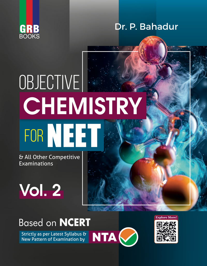 GRB Objective Chemistry (Vol.1 & Vol. 2) For NEET & All Other Competitive Examinations || Strictly Accordance to NCERT Class XI & XII