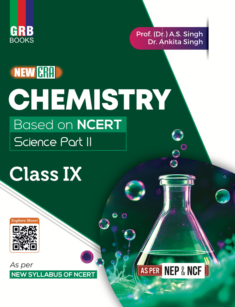 GRB New Era Chemistry For Class IX || Science Part - II || As Per New Syllabus of NCERT || As Per NEP ||