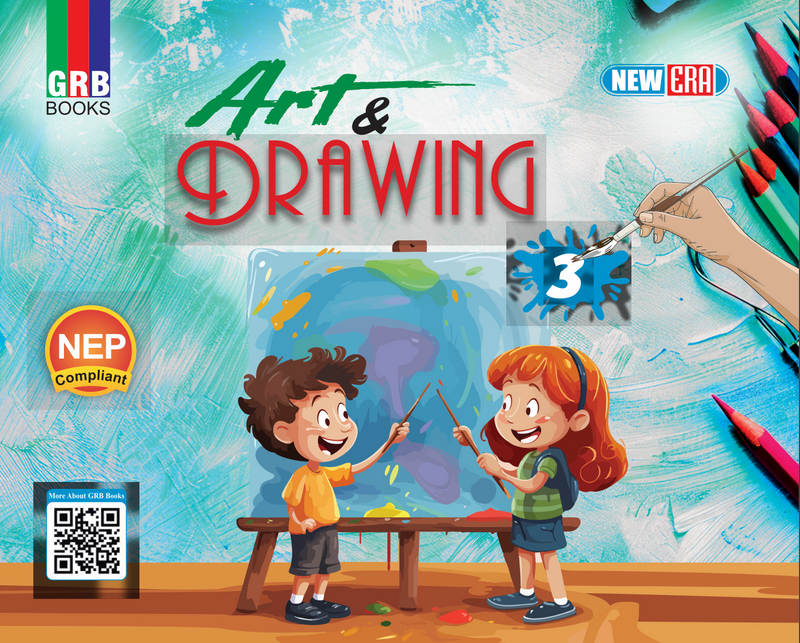 GRB New Era Art & Drawing For Class 3 || NEP Compliant