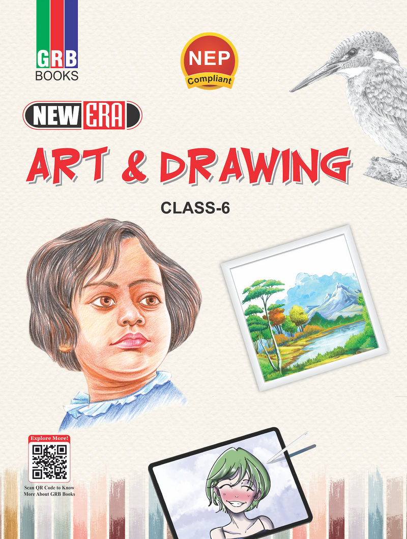 GRB New Era Art & Drawing For Class 6 - NEP Compliant