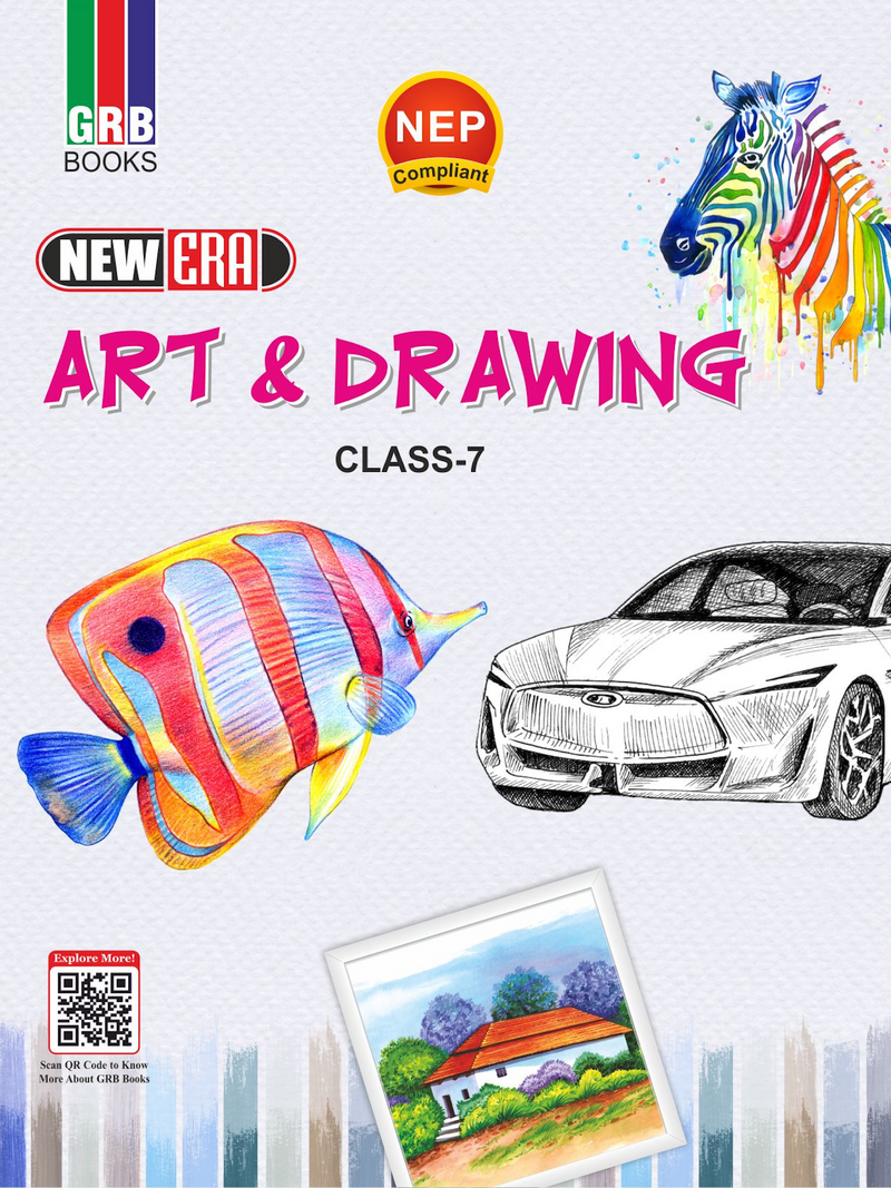 GRB New Era Art & Drawing For Class 7 || NEP Compliant