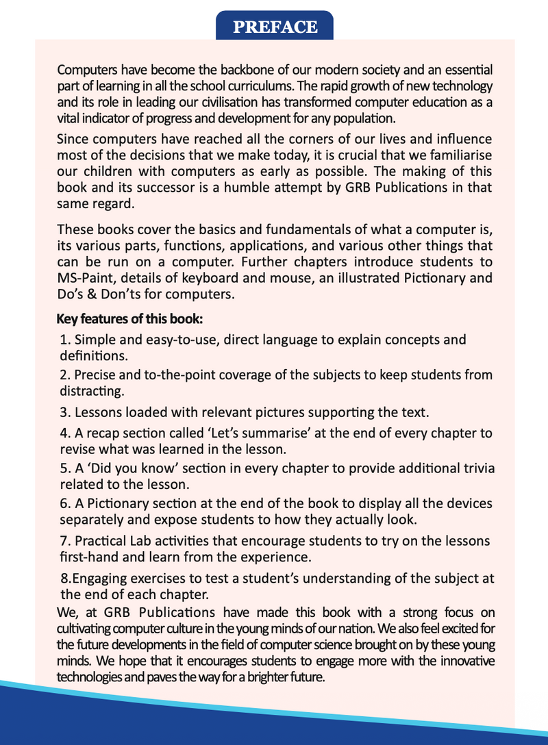 GRB New Era Computer Science For Class 3 || Let's dive into the world of Computer Science, Artificial Intelligence and Robotics || NEP Compliant