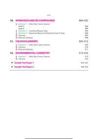 GRB Elementary Problems In Inorganic Chemistry For NEET / JEE Main & All Other Competitive Examinations || Based on NCERT || As Per NTA