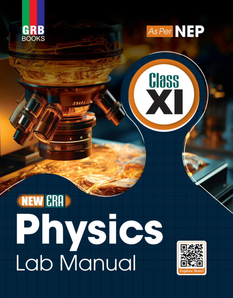 GRB New Era Physics Lab Manual For Class XI || As Per NEP