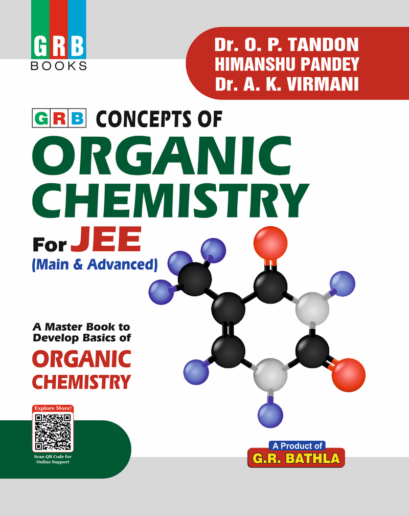 GRB Concepts Of Organic Chemistry For Jee (Main & Advanced) || A Master Book to Develop Basics Of Organic Chemistry
