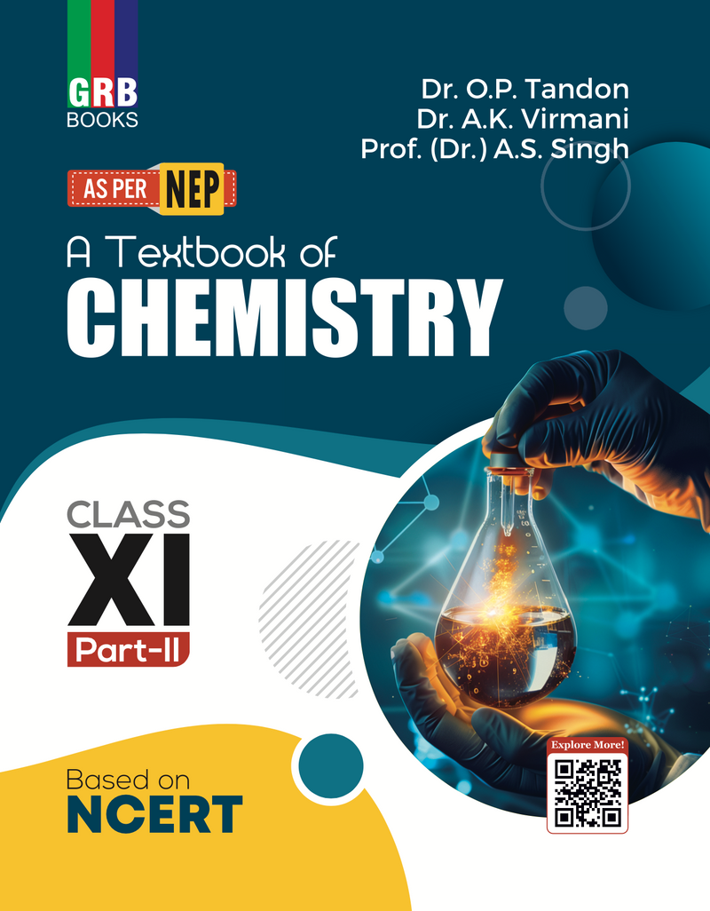 GRB A Textbook Of Chemistry For Class XI (Part 1 & Part 2)|| Based On NCERT || As Per NEP