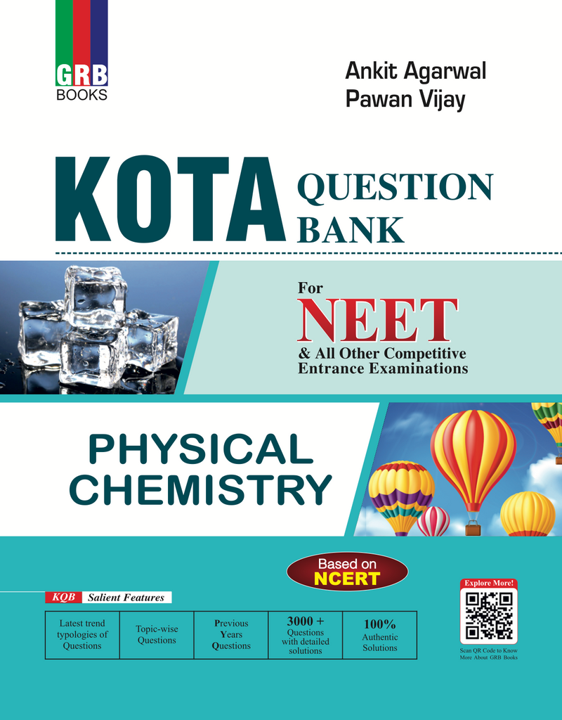 GRB Kota Question Bank Physical Chemistry For NEET & All Other Competitive Entrance Examinations || Based On NCERT