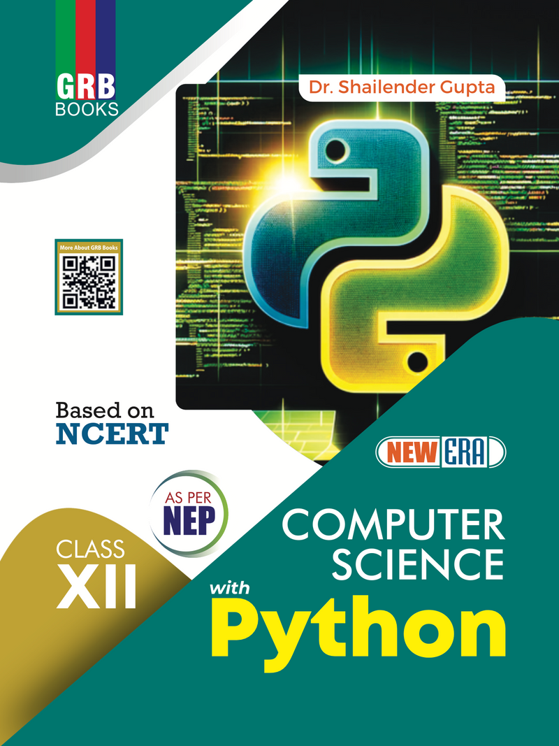 GRB New Era Computer Science With Python For Class XII || Based On NCERT || As Per NEP