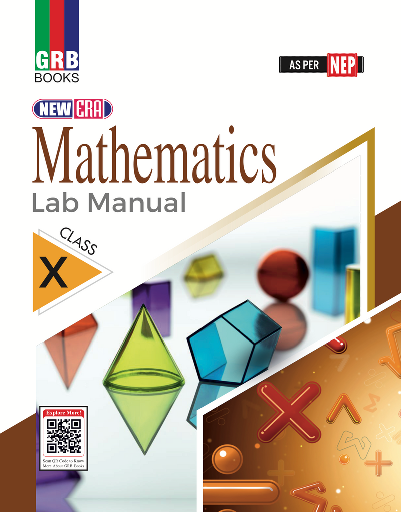 GRB New Era Mathematics Lab Manual For Class X || As Per NEP