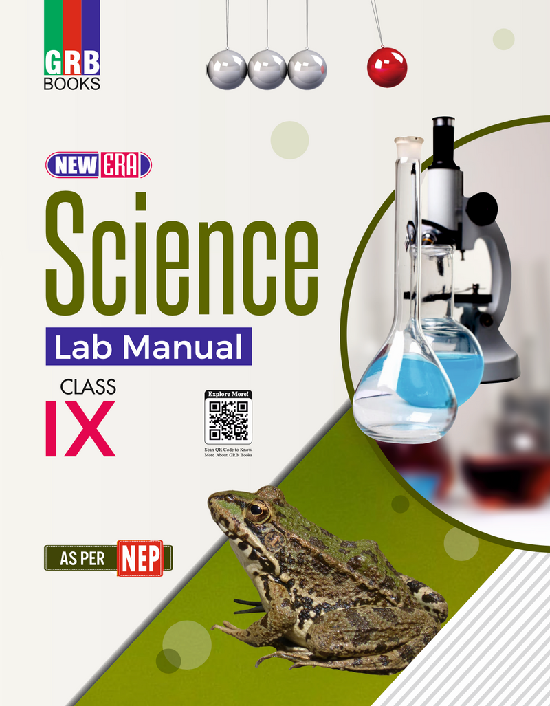 GRB New Era Science Lab Manual For Class IX || As Per NEP