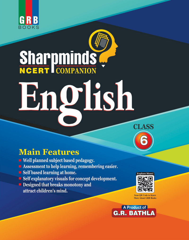 GRB Sharpminds English || NCERT Companion Class 6