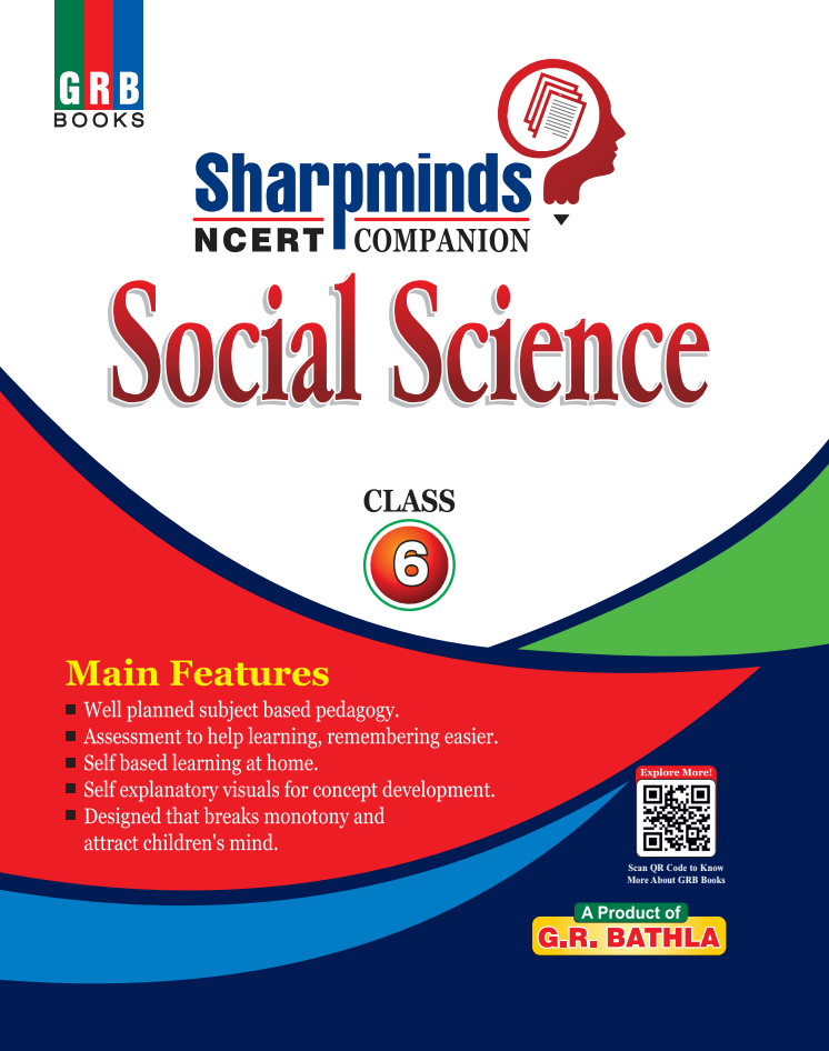 GRB Sharpminds Social Science || NCERT Companion Class 6