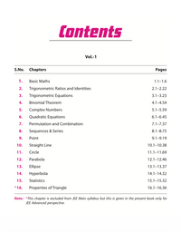 GRB 49 Years JEE Advanced (1978 - 2026) & 25 Year JEE Main (2002 - 2026) MATHEMATICS (Vol.1 & Vol. 2) Chapter-wise & Topic-wise Previous Years Questions and Solutions for JEE Main & Advanced