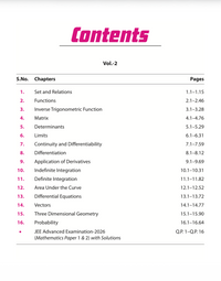 GRB 49 Years JEE Advanced (1978 - 2026) & 25 Year JEE Main (2002 - 2026) MATHEMATICS (Vol.1 & Vol. 2) Chapter-wise & Topic-wise Previous Years Questions and Solutions for JEE Main & Advanced