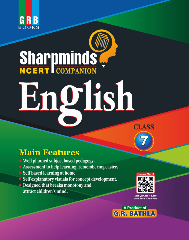 GRB Sharpminds English || NCERT Companion for Class 7