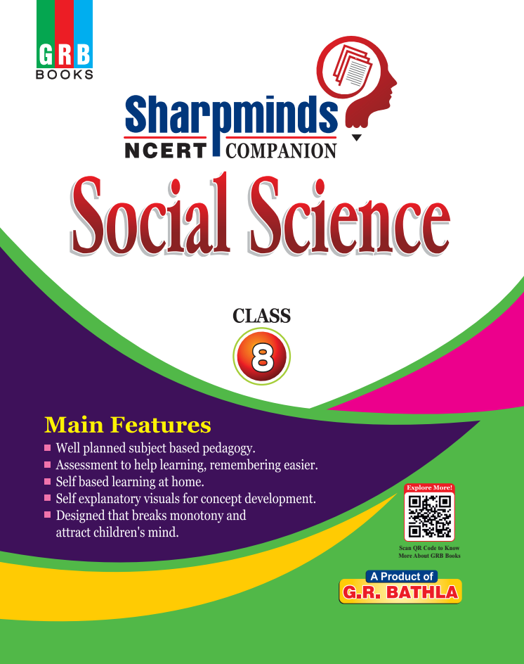GRB Sharpminds Social Science || NCERT Companion for Class 8