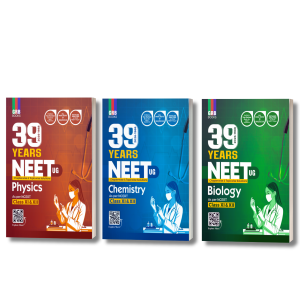 GRB 39 years (2026-1988) Physics , Chemistry & Biology - COMBO - Solved Papers (Chapterwise-Topicwise) For NEET (UG) 2027 Exam. AS PER REVISED SYLLABUS. Based On NCERT.