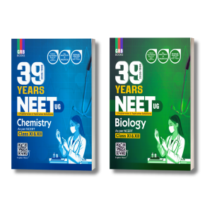 GRB 39 Years (2026 - 1988) NEET Previous Years Solved Question Papers - Chemistry & Biology - Chapterwise Topicwise Solutions - For NEET 2027 Exam.